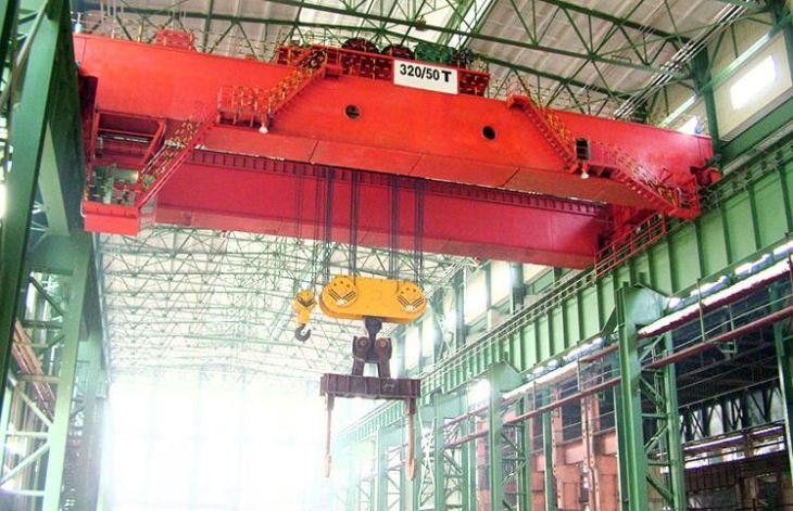 160 / 30t QDY Typ Double Girder Bridge Casting Crane