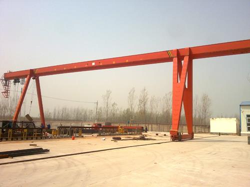 Utomhus enda Girder Gantry kran 32 Ton