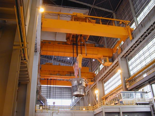 QDY Typ Dubbell Girder Hook Overhead Casting Crane